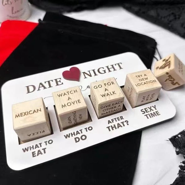 Wooden Date Night Dice – image 5