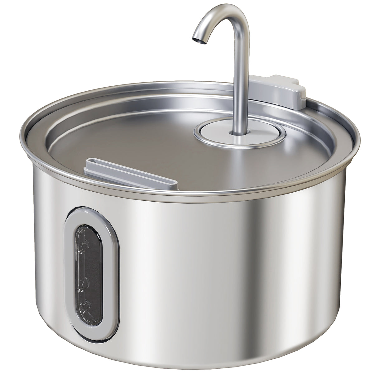 2.5L Stainless Steel Cat Water Fountain – image 2