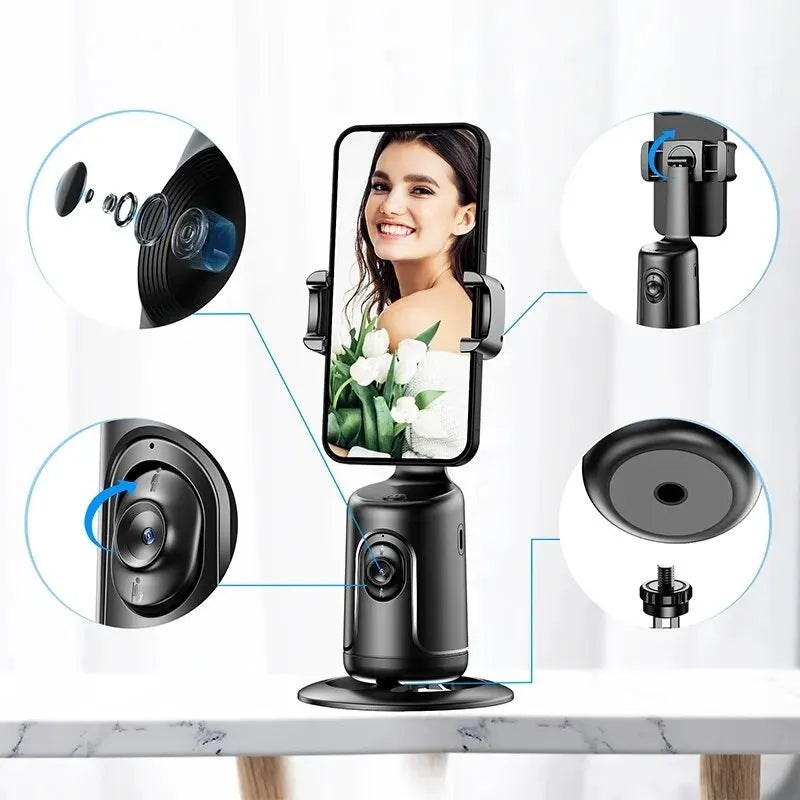 AI Face-Tracking Phone Gimbal – 360° Auto Tracking – image 5