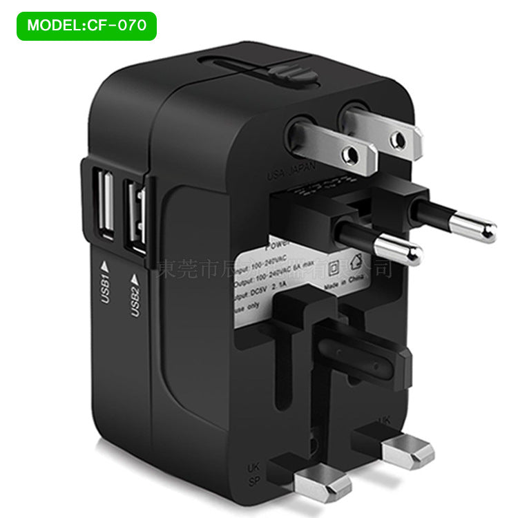 Universal Travel Adapter – Dual USB