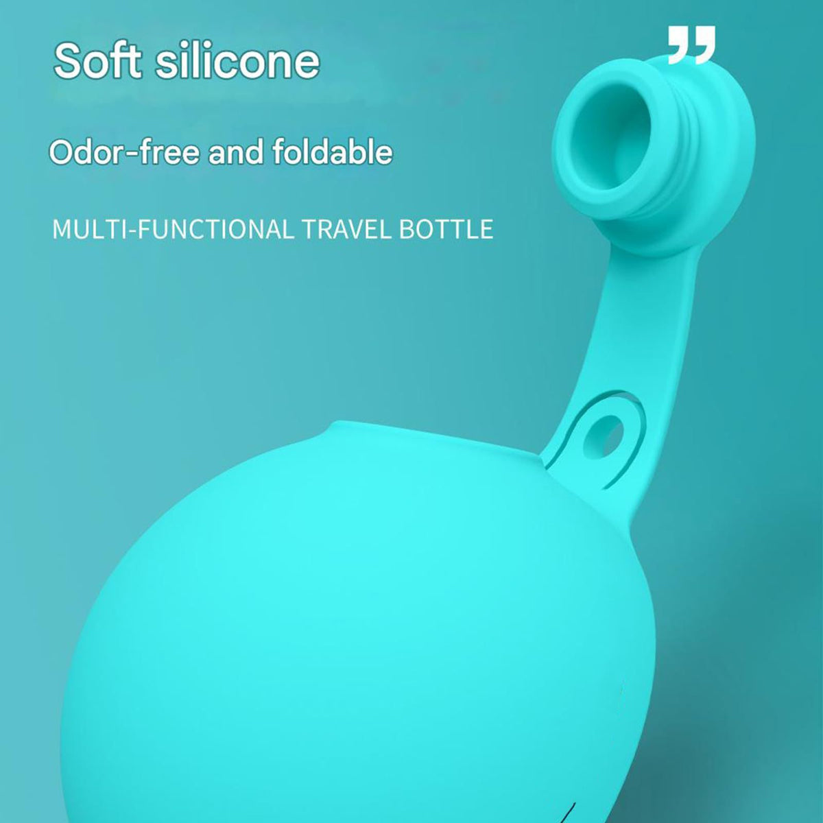 304 Stainless Steel Carabiner Folding Silicone Water – image 3