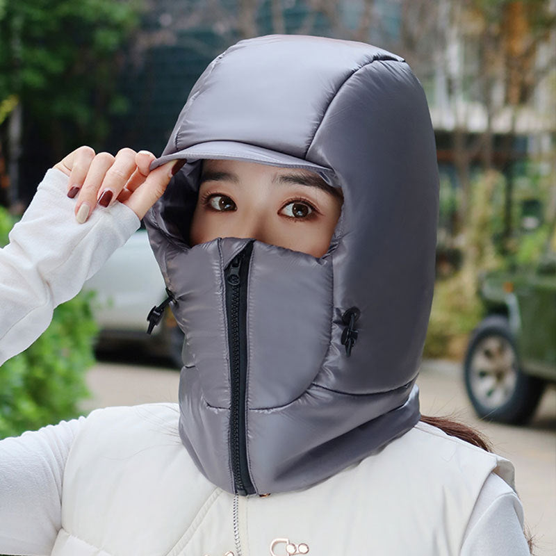 Women's Winter Warm Hat with Ear Protection & Scarf – image 11