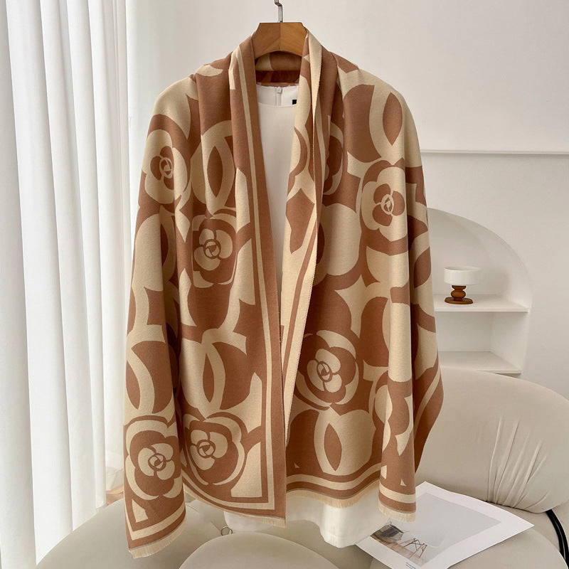 Retro Soft Winter Scarf – image 5