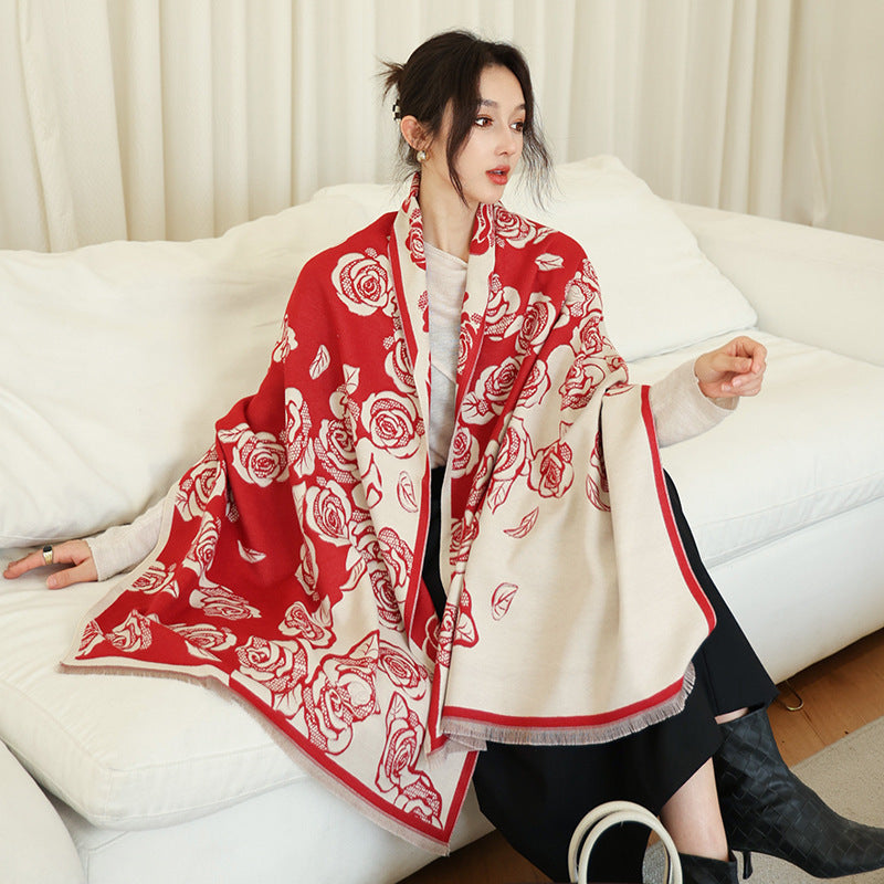Women's Thick Warm Winter Scarf – image 20