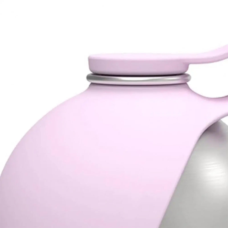 2-in-1 Portable Dog Water Bottle Stainless Steel – image 3