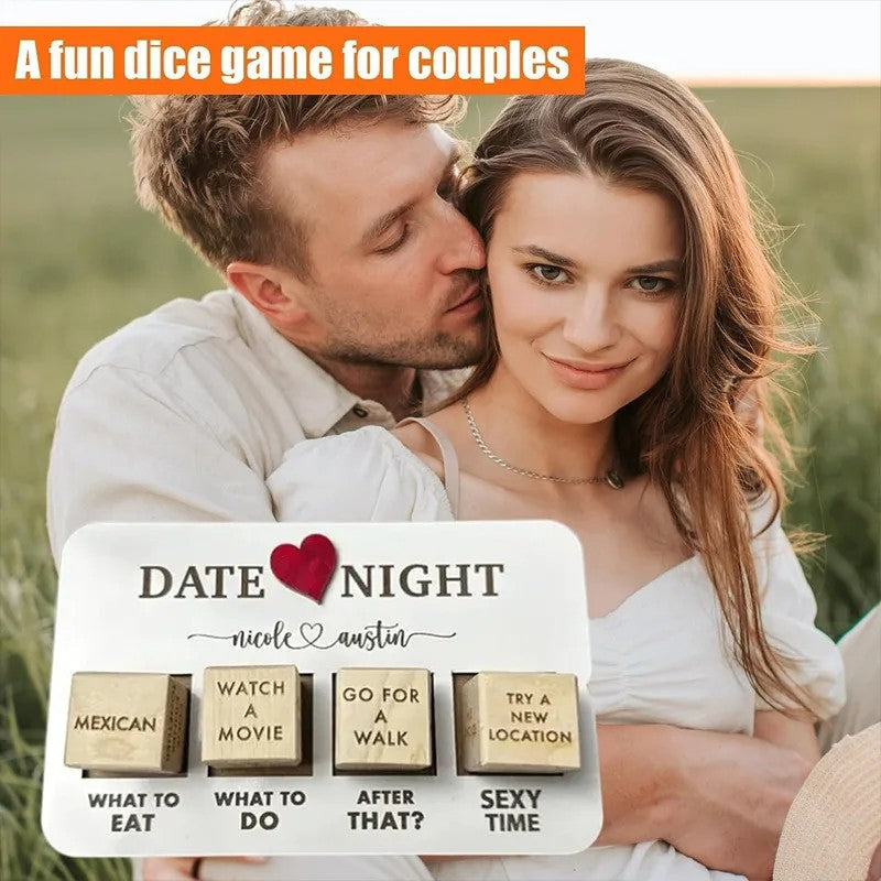 Wooden Date Night Dice – image 4