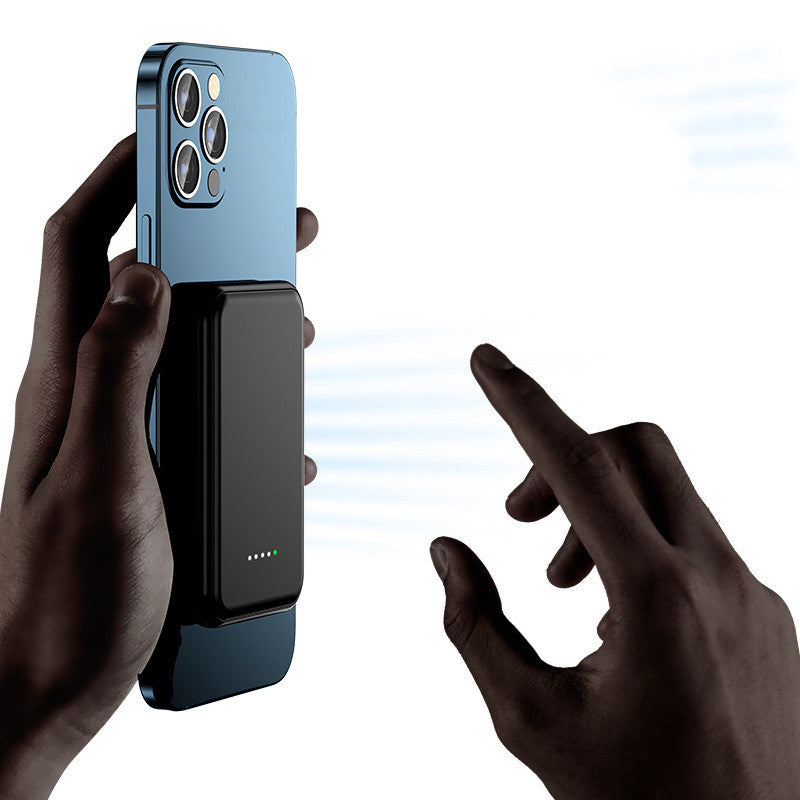 Mini Magnetic Wireless Power Bank – Fast Charge 5000mAh – image 3
