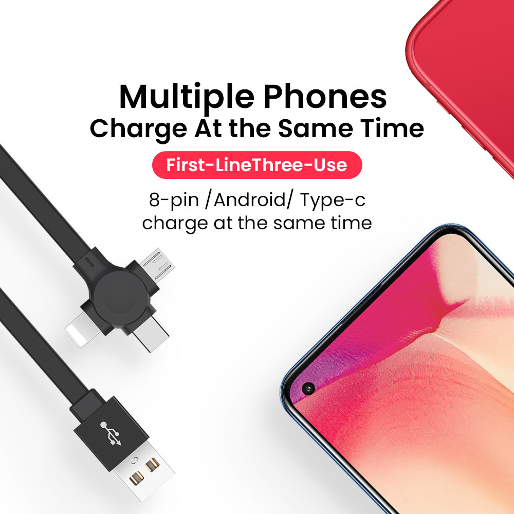 4-in-1 Retractable Charging Cable with Stand – image 8