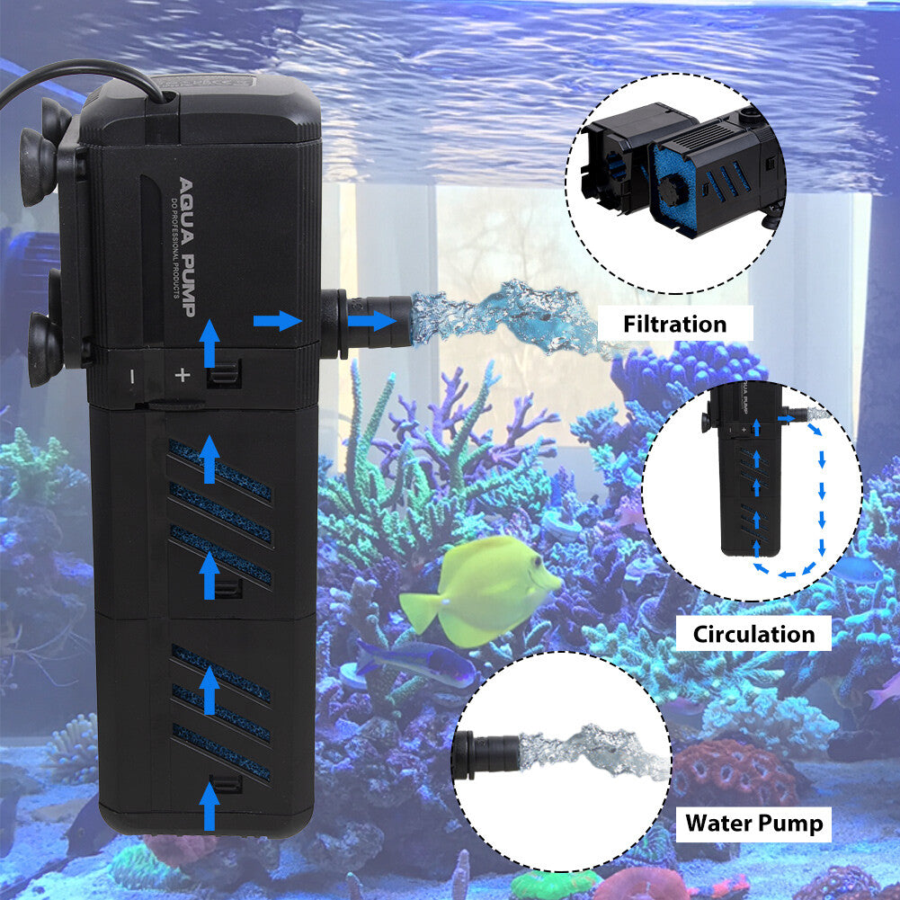 4-in-1 Internal Aquarium Filter – image 2