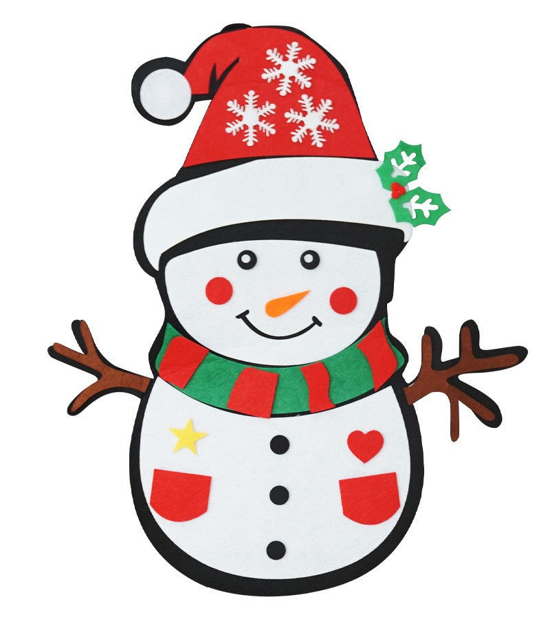 DIY Felt Christmas Tree With Three-dimensional – image 26