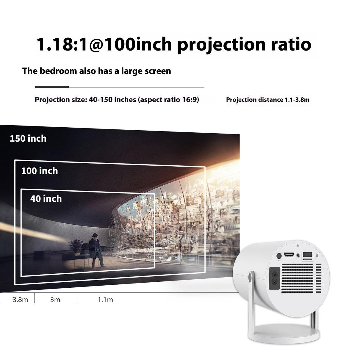 Portable Mini Projector – image 7