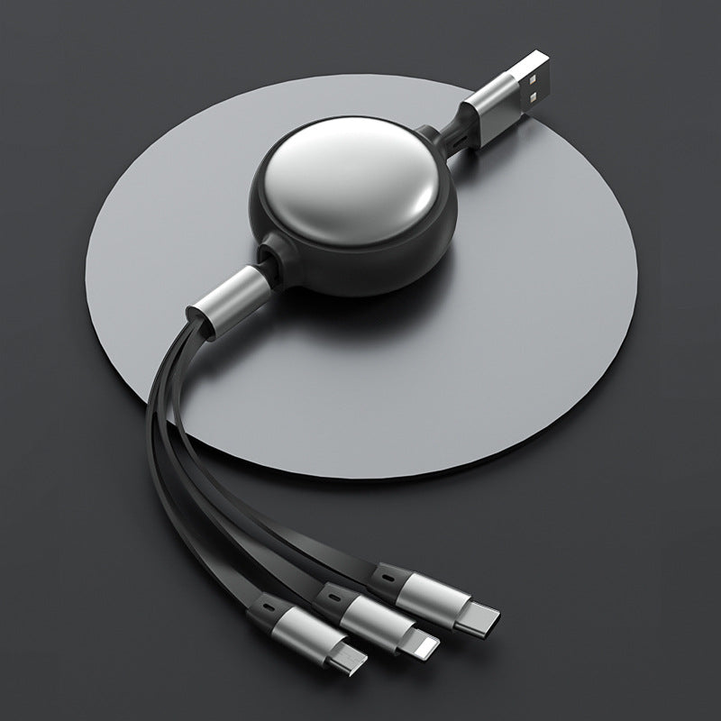 Retractable 3-in-1 USB Charging Cable – image 4