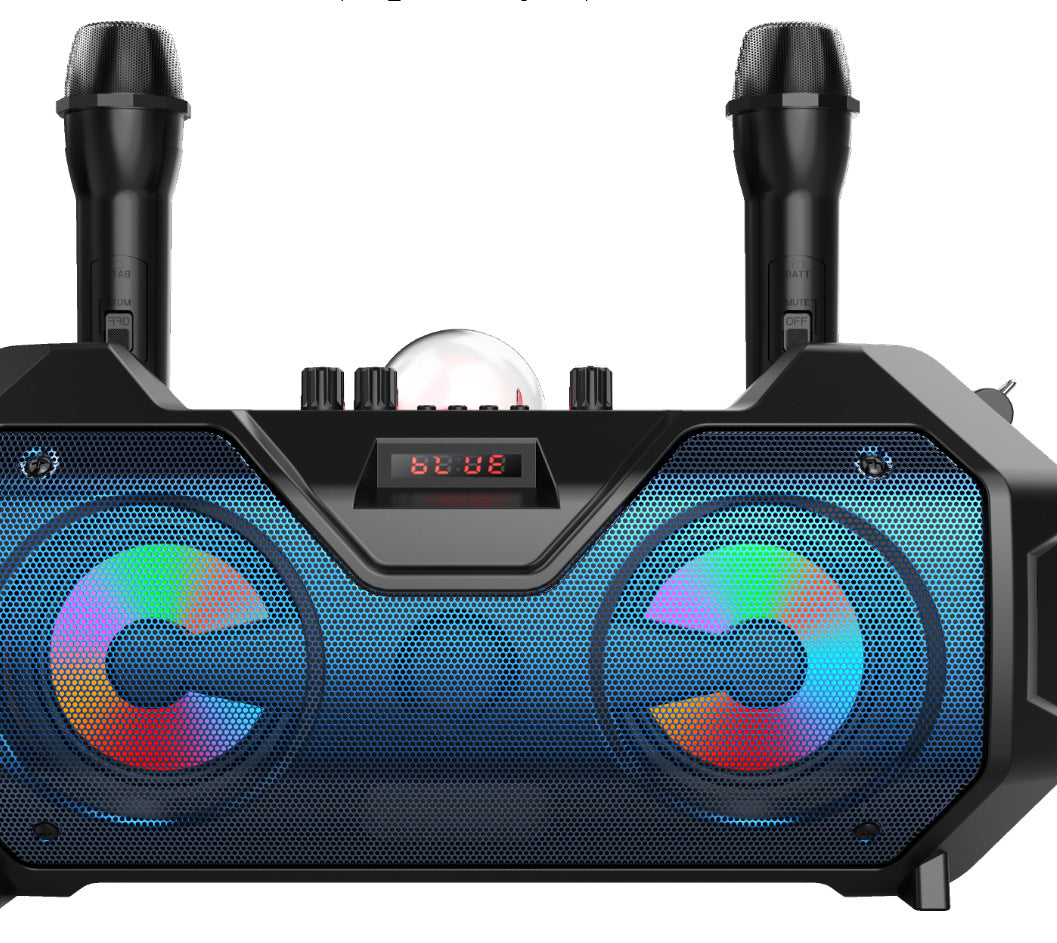 Dual Microphone Bluetooth Speaker – image 3