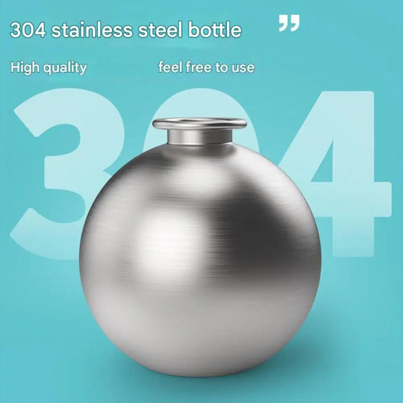 2-in-1 Portable Dog Water Bottle Stainless Steel – image 4