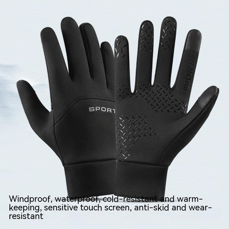 Fleece-Lined Thermal Touch Screen Gloves – main image