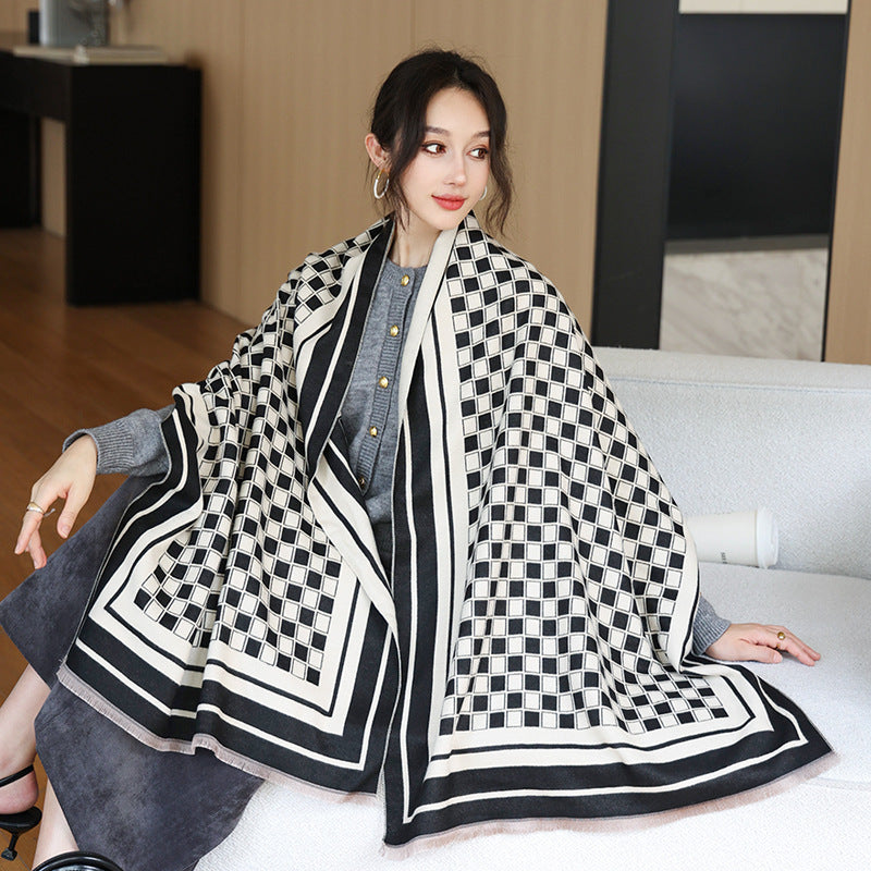 Women's Thick Warm Winter Scarf – image 25