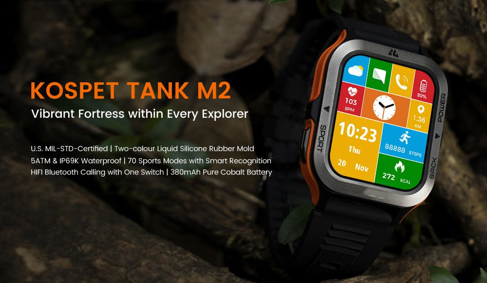 Water-Resistant Silicone Smart Watch – image 8