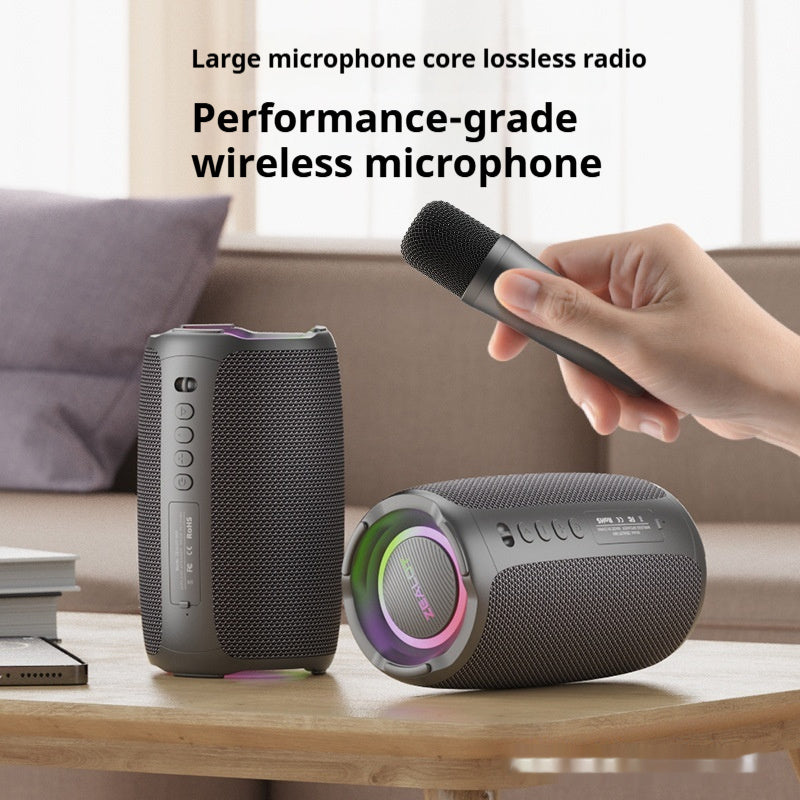 Portable Karaoke Bluetooth Speaker with Microphone – image 4