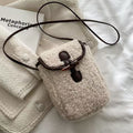 Teddy plush crossbody bag - image 6