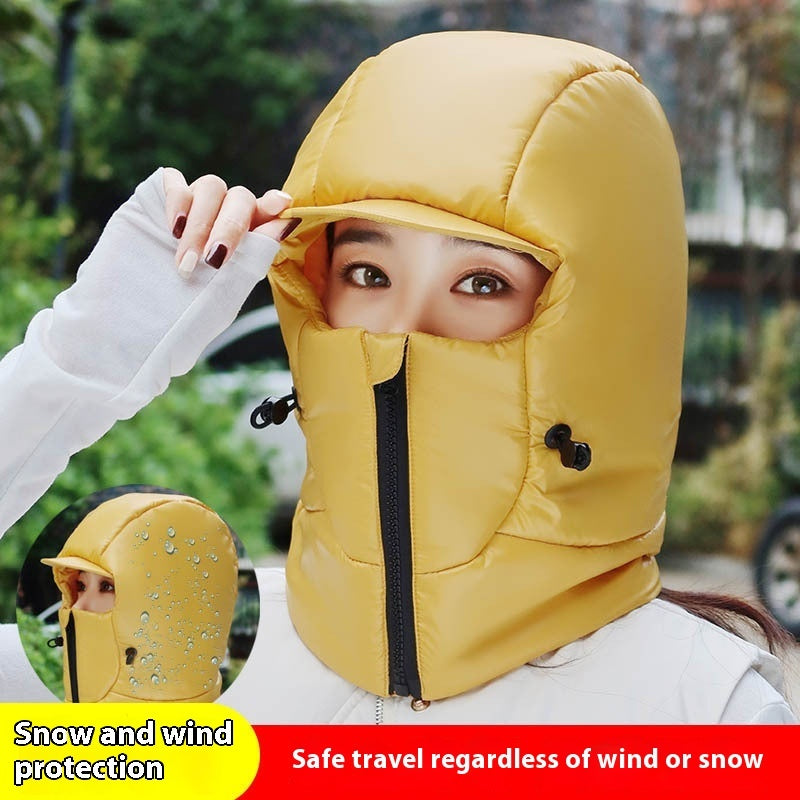 Women's Winter Warm Hat with Ear Protection & Scarf – image 2