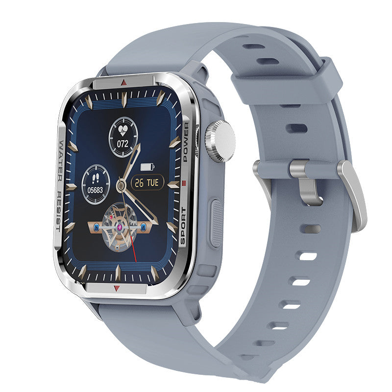 Bluetooth Sports Smartwatch – 1.85" Touchscreen with Metal Crown – image 10